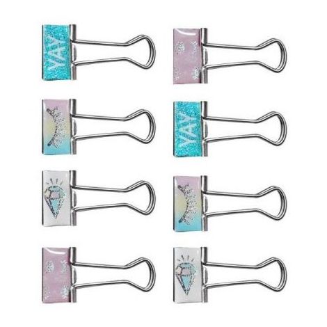 Klipy Incood Oczy/Diamenty, 8szt